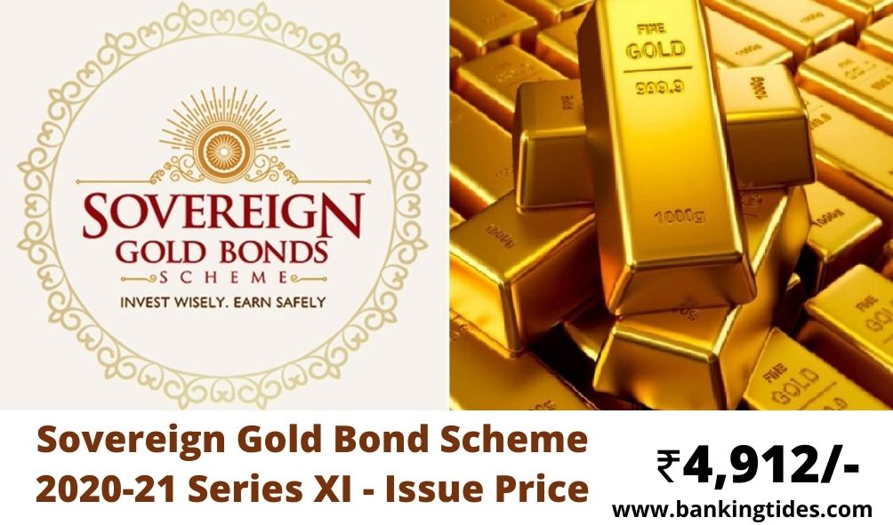 Sovereign-Gold-Bond-Scheme-2020-21-Series-XI-Issue-Price
