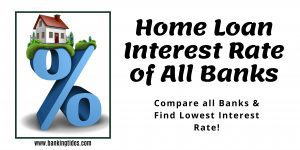 Home Loan Interest Rate of All Banks
