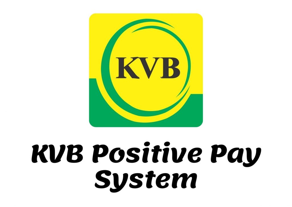 KVB Positive Pay System1
