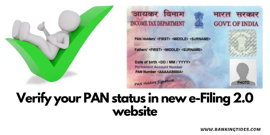 Verify PAN Status