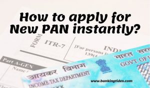 How to apply for New PAN
